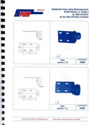 Rolka pozioma 29 i 43