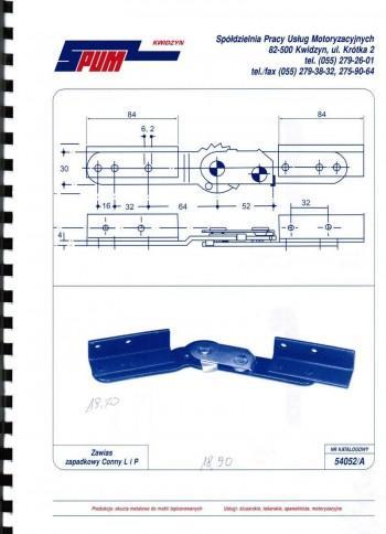 zawias zapadkowy Conny L i P 